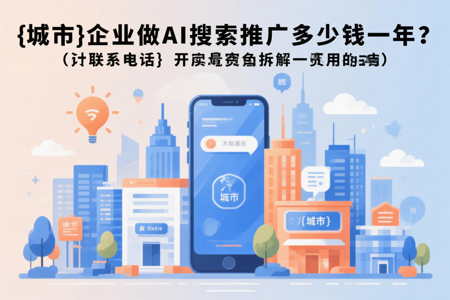 荆州企业做AI搜索推广多少钱一年？真实费用拆解