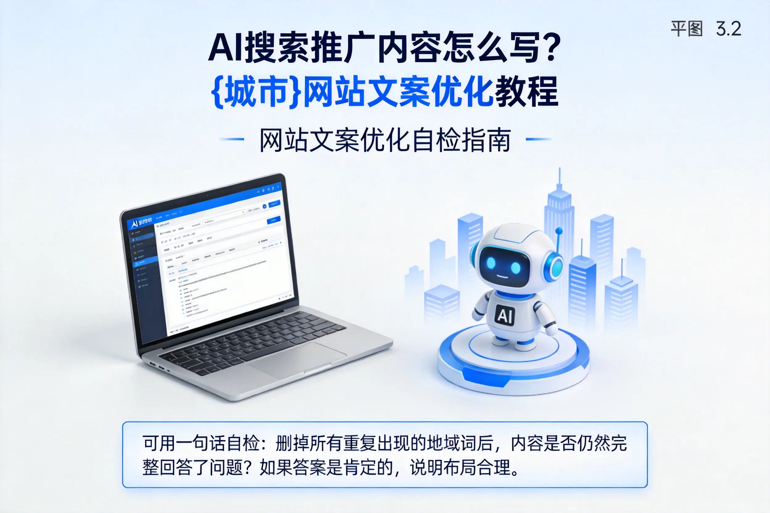 AI搜索推广内容怎么写？荆州网站文案优化教程