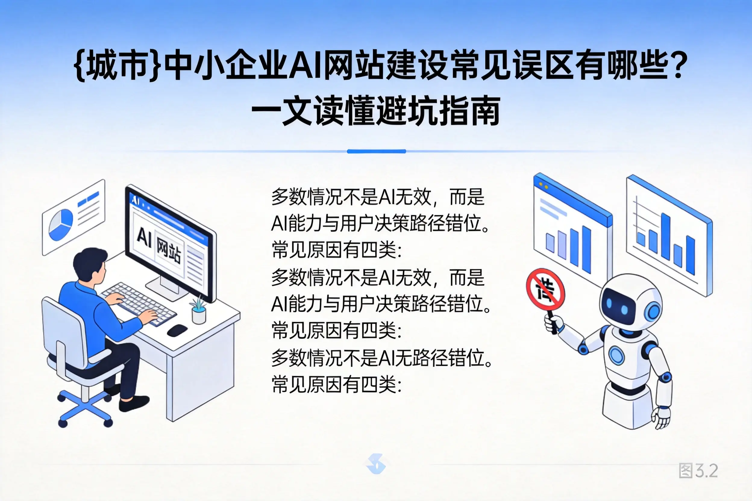 荆州中小企业AI网站建设常见误区有哪些？一文读懂避坑指南
